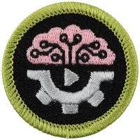 Artificial Intelligence merit badge patch