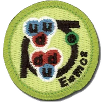 Nuclear Science merit badge patch