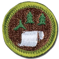 Pulp and Paper merit badge patch
