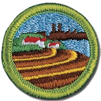 Soil and Water Conservation merit badge patch
