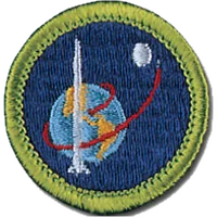 Space Exploration merit badge patch