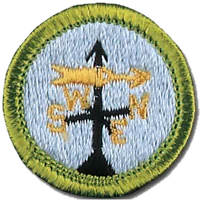Weather merit badge patch